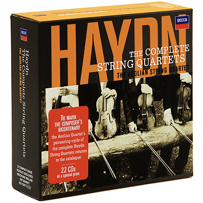 Haydn The Complete String Quartets (22 CD) Формат: 22 Audio CD (Box Set) Дистрибьюторы: Decca, ООО "Юниверсал Мьюзик" Европейский Союз Лицензионные товары Характеристики инфо 3157b.