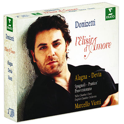Marcello Viotti Donizetti L'elisir D'amore (2 CD) Формат: 2 Audio CD (Box Set) Дистрибьюторы: Warner Music, Торговая Фирма "Никитин" Германия Лицензионные товары инфо 12119b.